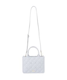 Maison de FLEUR パールビジューキルティングスクエアショルダー