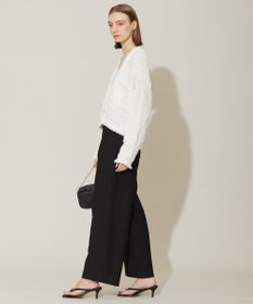 ICB 【洗える】 スラリットテープ カーディガンジャケット