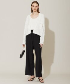 ICB L 【洗える】 スラリットテープ カーディガンジャケット