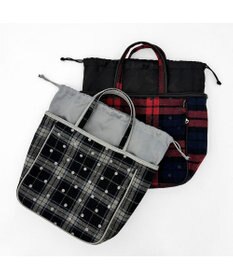 ROOTOTE 1344【フェルト生地】LT.スクエア.ドットチェック-A