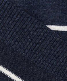 JOSEPH ABBOUD MOUNTAIN 【SPACE／UNISEX】OGコットンストレッチボーダー ニットTシャツ