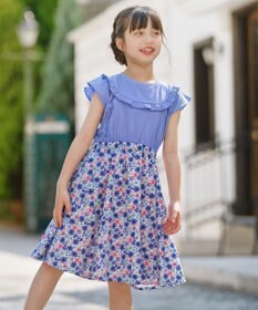 組曲 KIDS 【110-140㎝】サマーフラワー ワンピース