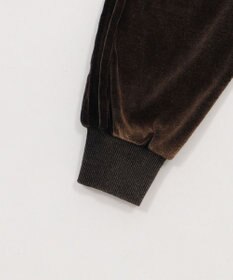 WEGO ベロア2ラインジップパーカー