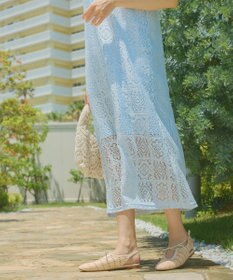 OP／FILA 【Ocean Pacific】SUIday/2WAYパネルレースワンピース