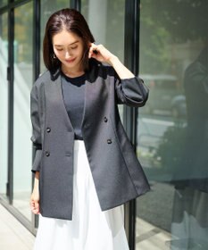 #Newans ウエストシェイプダブルジャケット