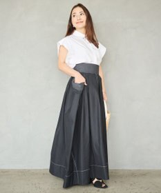 #Newans ドロップスクエアスカート