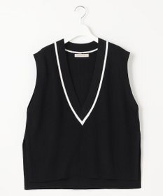 UNFILO L 【UVケア/抗菌防臭】深Ｖニットベスト