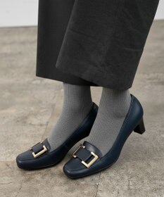 Pointer 日本製 本革バックルパンプス