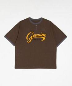 WEGO 【機能T/ユニセックス着用ITEM/MLサイズ展開】接触冷感グラフィックヘンリーBIG　T（SS）