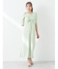 earth music&ecology やわらかカットソーレイヤード見えワンピース