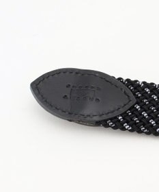 JOSEPH ABBOUD 【キングサイズ・イタリア素材・ストレッチ・日本製】 ストレッチミックスメッシュレジメンタル ベルト