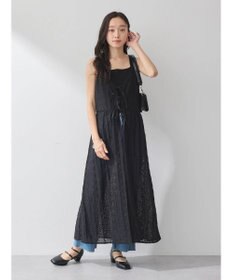 earth music&ecology フラワーレースキャミワンピース