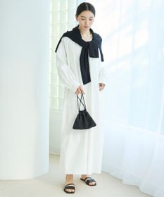 UNFILO L コンフォート シャツワンピース