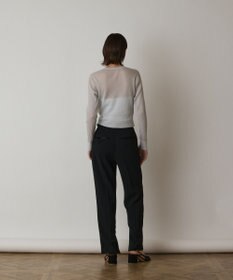 GRACE CONTINENTAL ラメリブシアーニットカーディガン