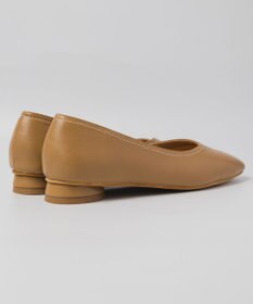 BONTRE 【PRECIEUX JOUET/プレシュウジュエ】デザインステッチVカットフラットパンプス