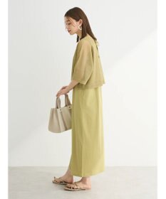 Green Parks ＳＥＴ２点　メッシュ＋ノースリーブワンピース