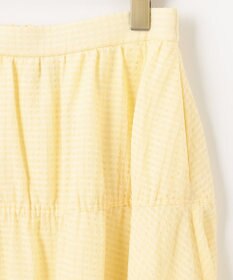 組曲 【WEB限定】ステッチストライプドビー ギャザースカート