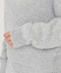 uncrave ラメ シャギー ニット プルオーバー（uncrave STANDARD）