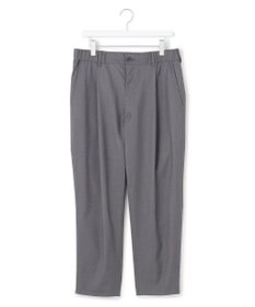 J.PRESS YORK STREET 【UNISEX】ウールライク テーパードイージーパンツ