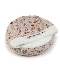 PET PARADISE ディズニー 101匹わんちゃん 丸型寝袋 遠赤外線 《風船柄》 60cm