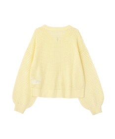 AMERICAN HOLIC 【先行予約】ジップアップメッシュニットカーディガン【WEB限定カラー有り】