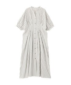 AMERICAN HOLIC アソート柄ウエストタックドルマンシャツワンピース