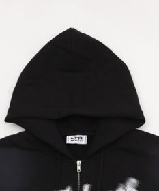 WEGO 【ユニセックス着用ITEM/MLサイズ展開】グラフィックZIPパーカー