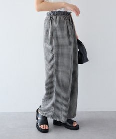 CRAFT STANDARD BOUTIQUE サッカーチェックイージーパンツ