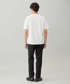 UNFILO MENS 【OCEANS 雑誌・web・YouTube 掲載】WOOL TOUCH 機能美パンツ スリム【東レ開発のウール見え高機能素材】