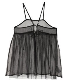 Green Parks リバーシブルチュールビスチェ