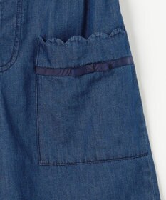 組曲 KIDS 【150-160㎝】デニム ショートパンツ