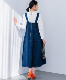 組曲 ライトデニム ジャンスカ