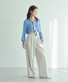 YECCA VECCA スカーフ付きブラウス