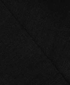 UNFILO 【洗える】リネンレーヨン　ラッフルカラーブラウス