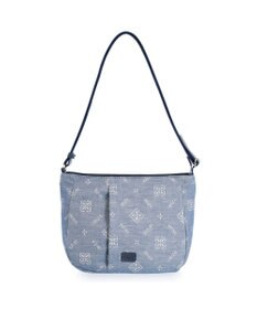 IBIZA アスール　ロゴデニム　ショルダーバッグ