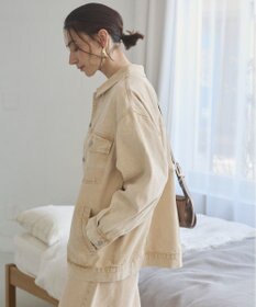 WEGO 【ANGIE VINTAGE】オーバーサイズデニムジャケット
