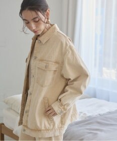 WEGO 【ANGIE VINTAGE】オーバーサイズデニムジャケット