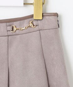 ANY SIS 【洗える】スエードライクビット スカート