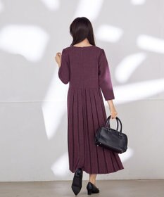 Tiaclasse 【洗える】プリーツワンピース