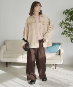 WEGO 【ANGIE VINTAGE】オーバーサイズデニムジャケット