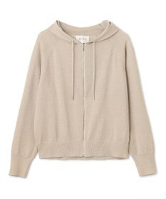 S-size】JUSSIEU / ラメ ニットパーカー / BEIGE, | ファッション通販 