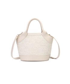 style code 【MERCURYDUO/マーキュリーデュオ】ミックスマテリアル　ハンドバッグ