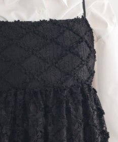 earth music&ecology 【予約】フリンジレースキャミビスチェ