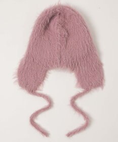 WEGO シャギーイヤーフラップニットキャップ