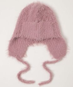 WEGO シャギーイヤーフラップニットキャップ