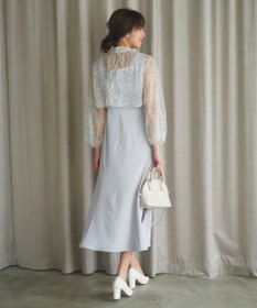 Feroux 【2WAY・セットアイテム】レースブラウス×ジャンパースカートセット