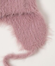 WEGO シャギーイヤーフラップニットキャップ