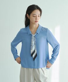 YECCA VECCA スカーフ付きブラウス