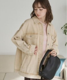 WEGO 【ANGIE VINTAGE】オーバーサイズデニムジャケット