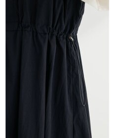 Green Parks 布帛ドッキングドロストワンピース